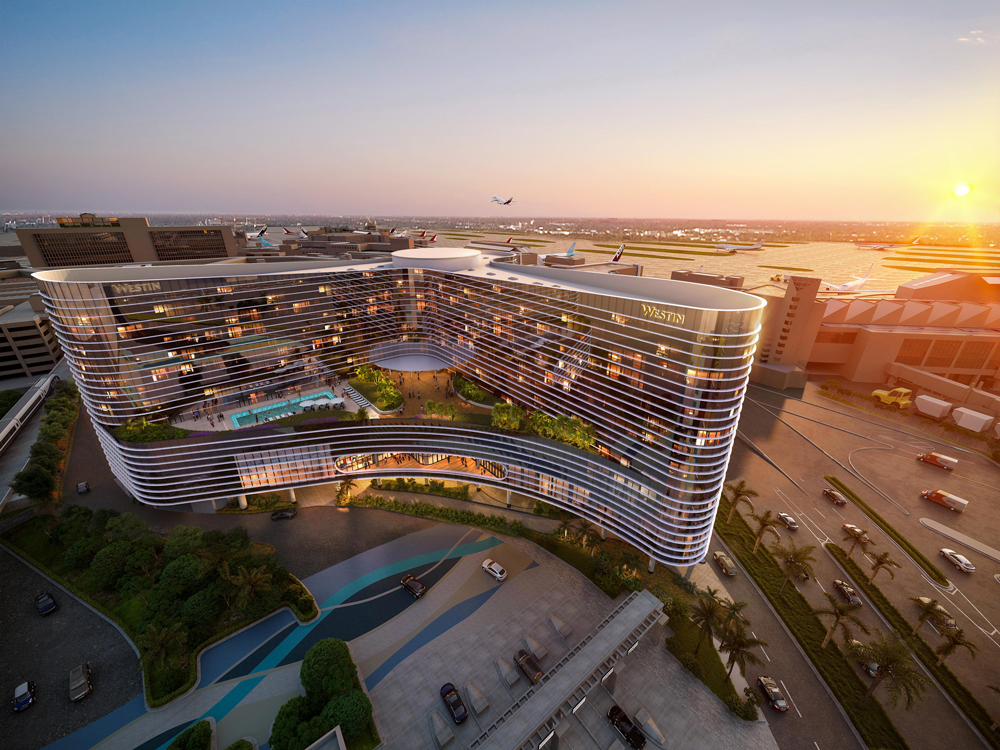 MIA Westin Hotel Rendering